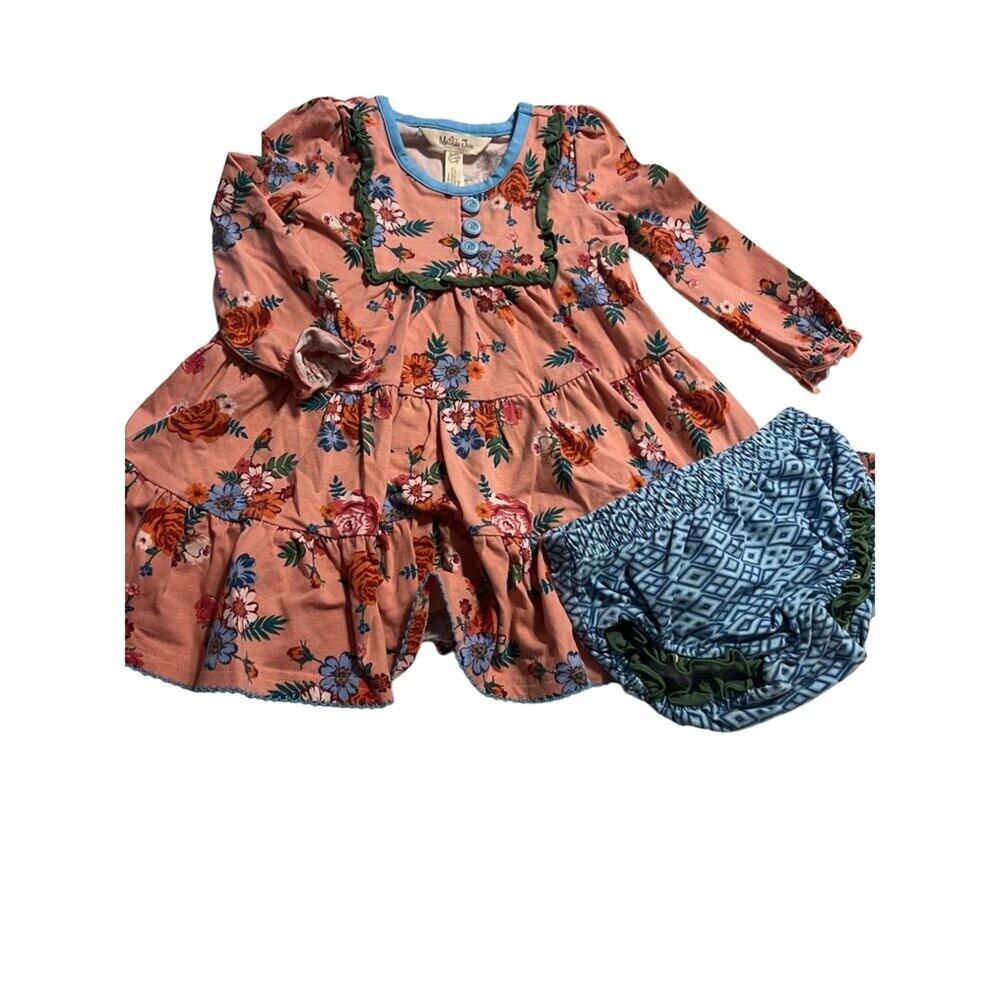 Matilda Jane Learn As I Go Dress Set Infant Girls Size 12-18 months Excellent - Picture 2 of 10